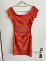 Enganliegendes Minikleid bauchfrei kurzarm sommer orange rot Nordrhein-Westfalen - Meerbusch Vorschau