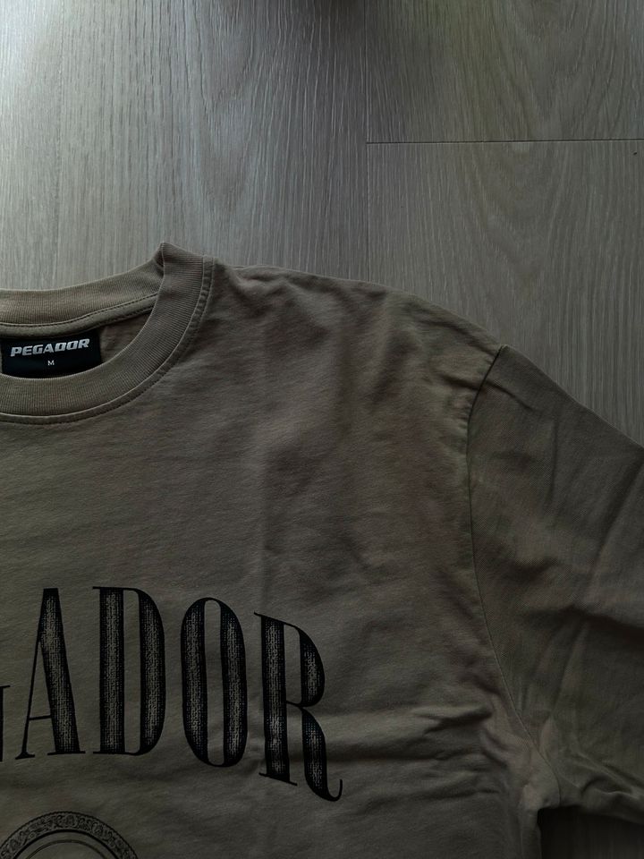 Pegador Simco oversized tee unisex • T-Shirt Print • washed taupe in Weimar