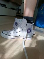 Converse Chucks Gr. 35 weiß lila Bayern - Oberasbach Vorschau