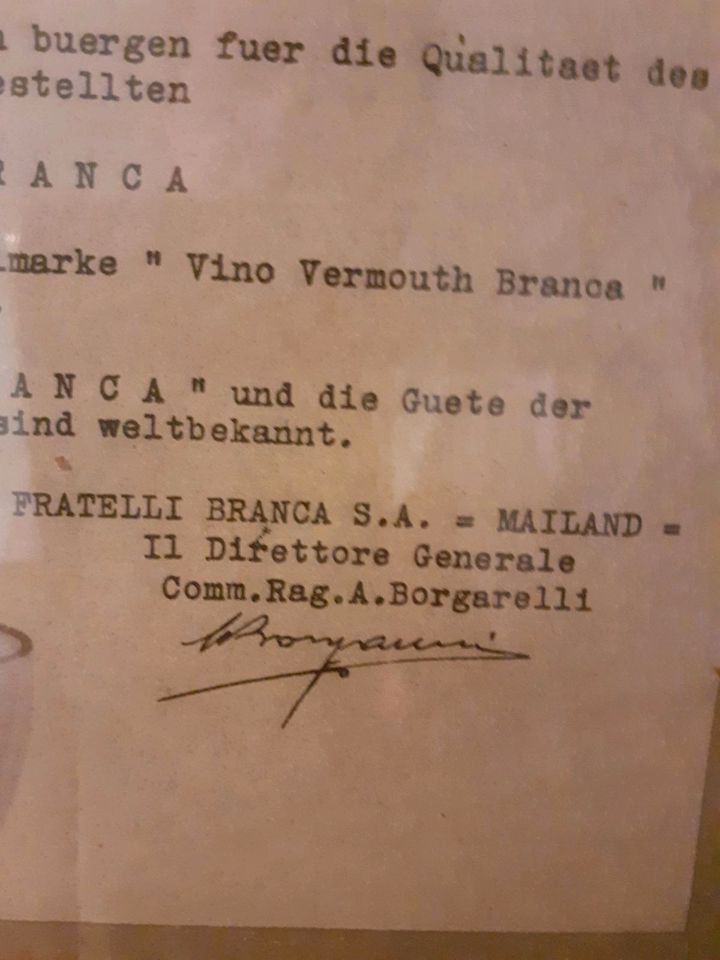 Replica / von Lizenzvertrag Branca . in Stuttgart