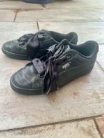 ‼️Sneaker Puma schwarz glitzern Größe 38,5 Nordrhein-Westfalen - Willich Vorschau
