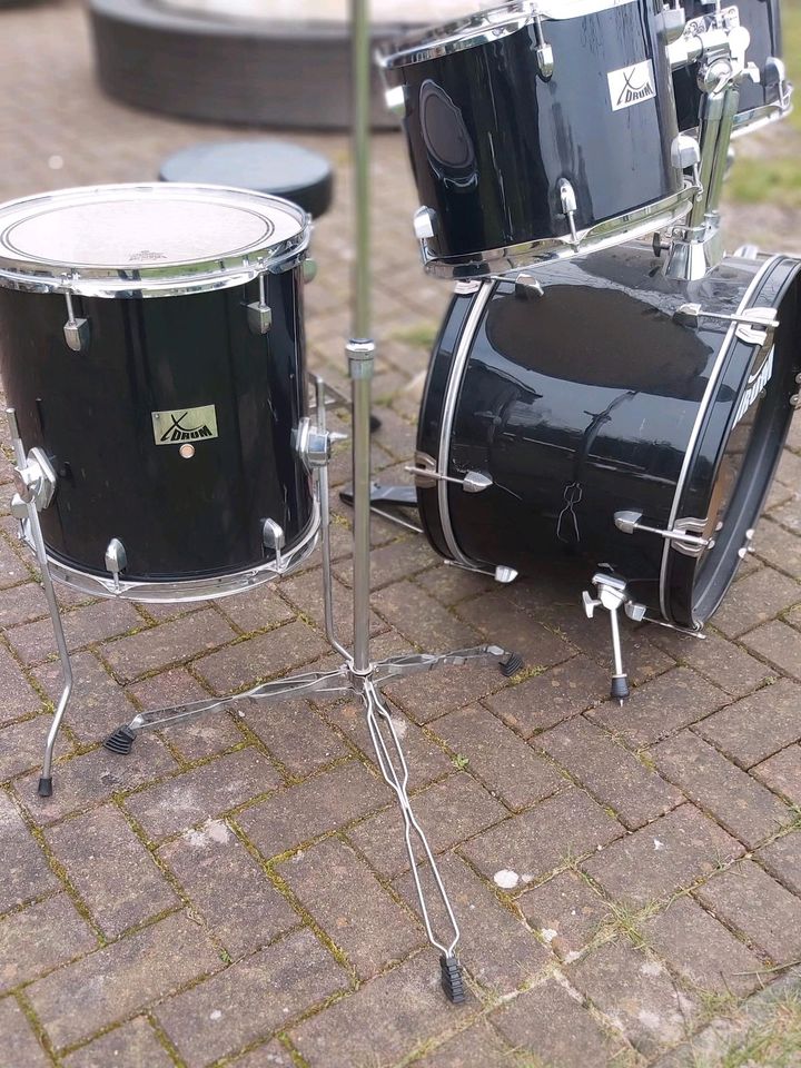 ‼️ Schlagzeug XDrum Rookie Komplettset & neue Drumsticks ‼️ in Königsmoor