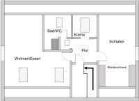 Charmante 2-Zi.-Wohnung inkl. Küche und Fernblick in Neu-Anspach Hessen - Neu-Anspach Vorschau