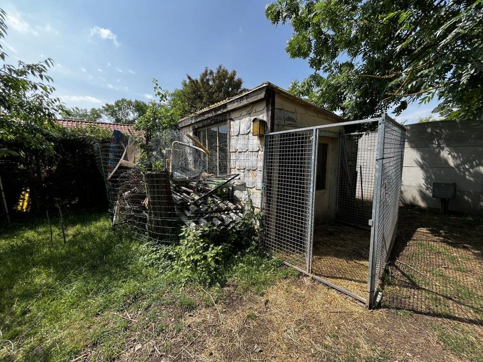 Gartengrundstück mit sanierungsbedürftigem Gartenhaus sucht neuen Eigentümer in Mühlhausen