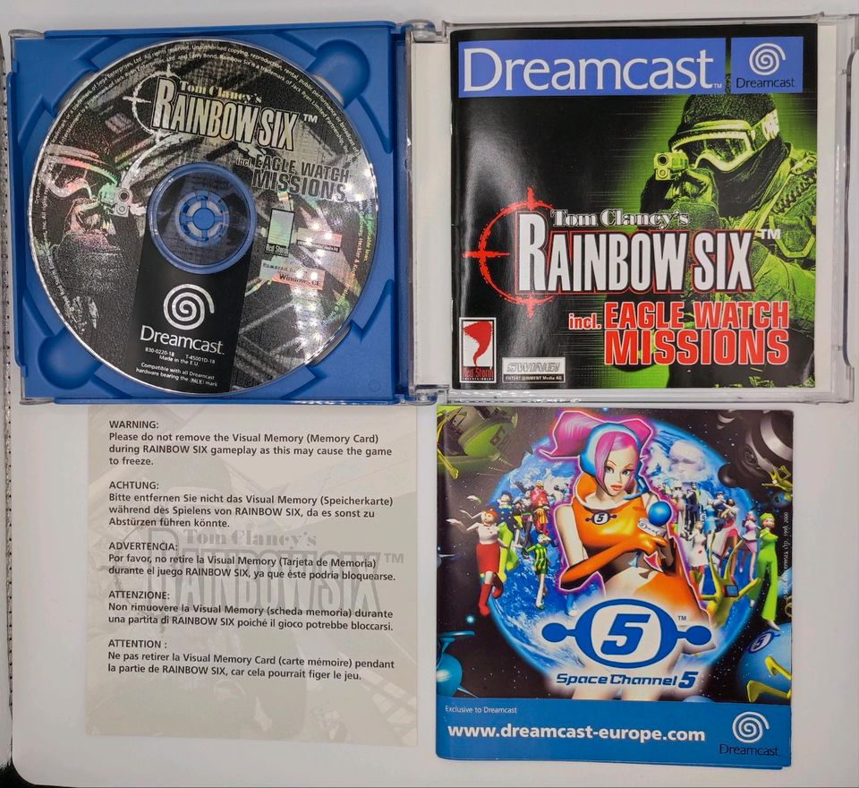Sega Dreamcast Tom Clancy's Rainbow Six in Erkrath