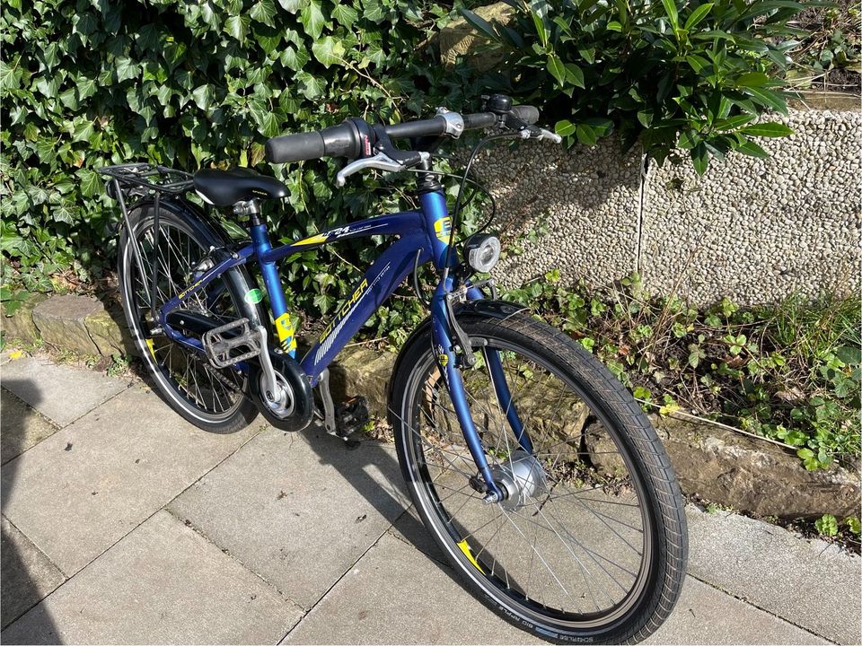 Fahrrad 24 Zoll Böttcher 24DA Nexus-7-Gang blau Nabendynamo in Hamburg