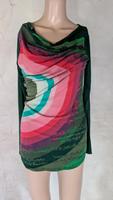 Desigual S Grün Bunt Lang Arm Shirt Damen mehrfarbig Thüringen - Jena Vorschau