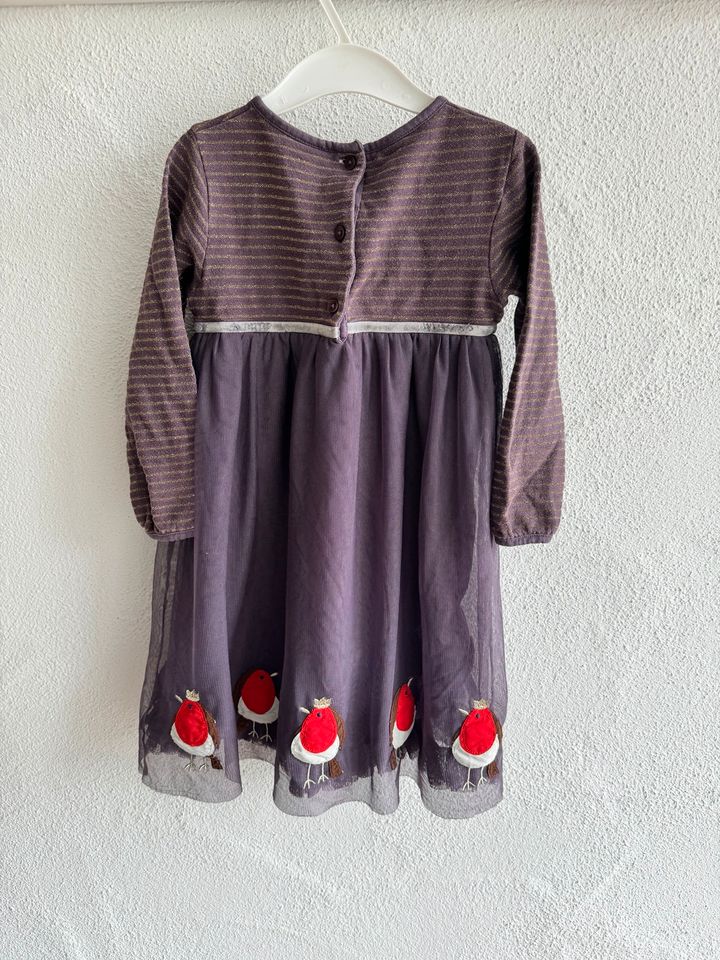 Kleid Rotkehlchen Mini Boden Tüll Gr 104 in Breidenbach (bei Biedenkopf)