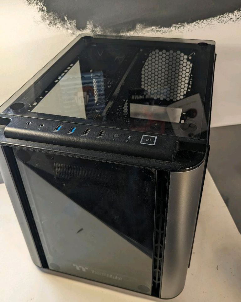 PC Gehäuse mATX mITX Glas RGB Cube in Nürnberg (Mittelfr)