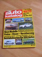 Autokatalog Modelljahr 1978   -46 Jahre- Nordrhein-Westfalen - Langenfeld Vorschau