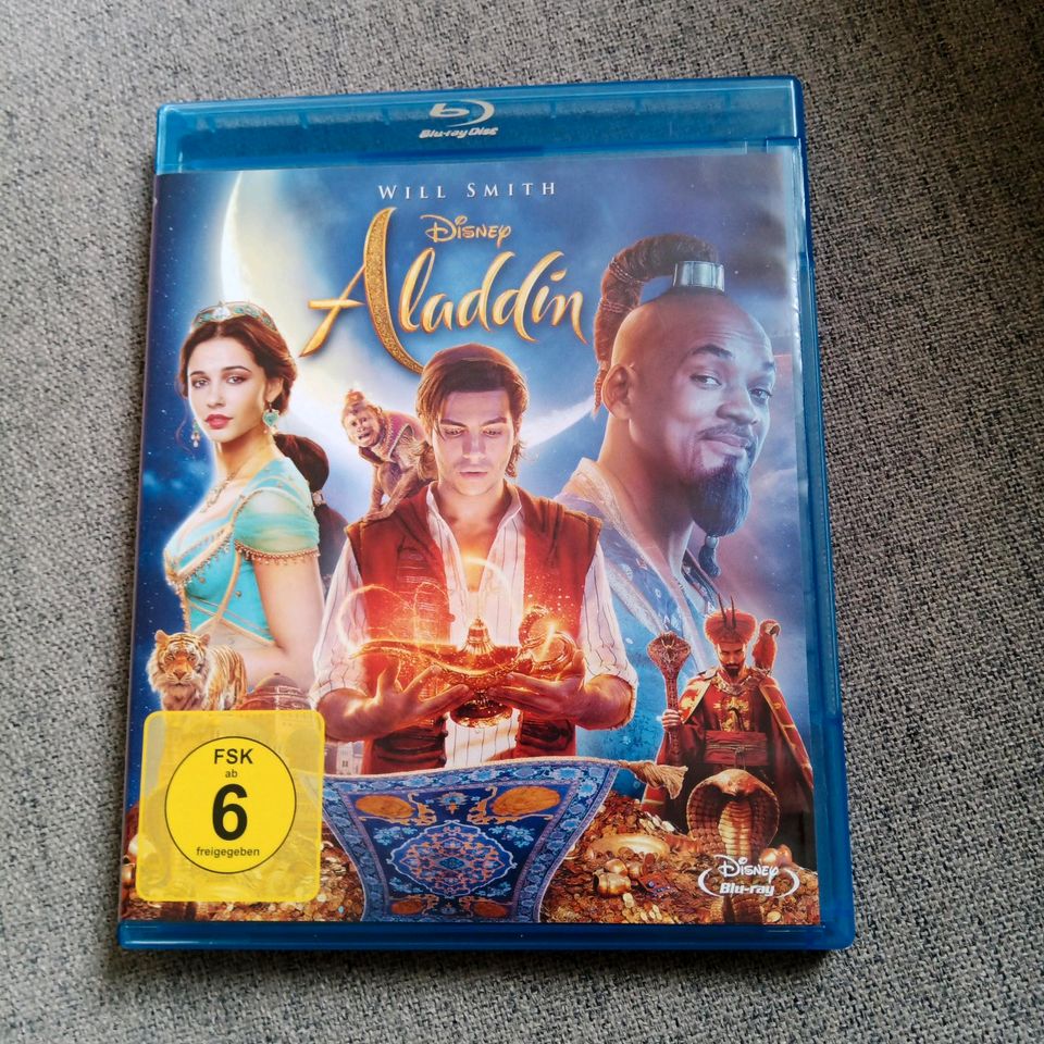 Blue Ray Disc Disney Aladdin neuwertig in Sassenberg