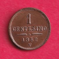 (A036ak) Österreich Italien 1 Centesimo 1852 V - Lombardei-Veneti Bayern - Lindau Vorschau
