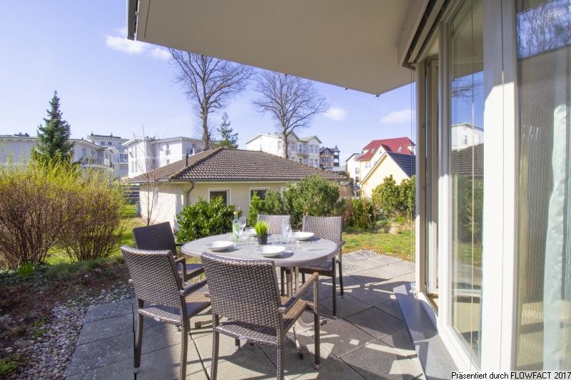 Moderne 3-Raum-Wohnung in Seebad Ahlbeck mit Tiefgarage und Terrasse in Seebad Ahlbeck