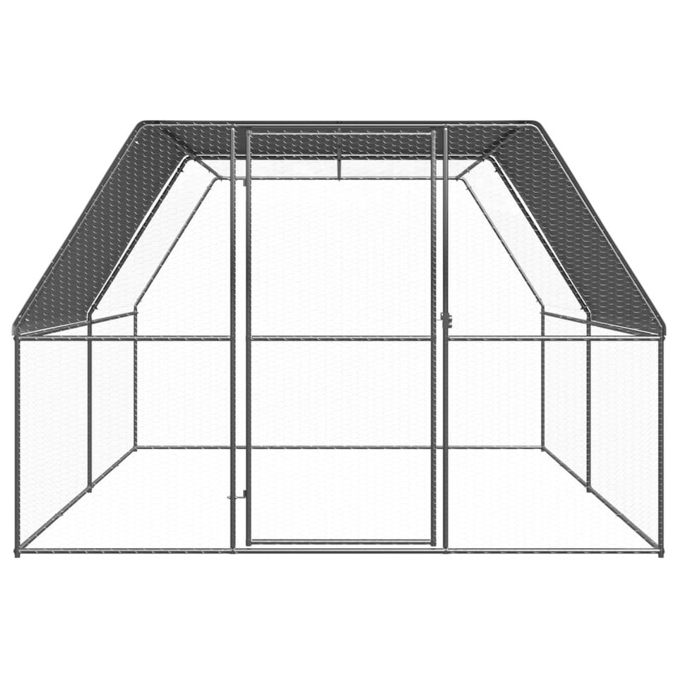 Outdoor Hühnerkäfig Hühnerstall Käfig 3x4x2 m Verzinkter Stahl in Bad Kissingen