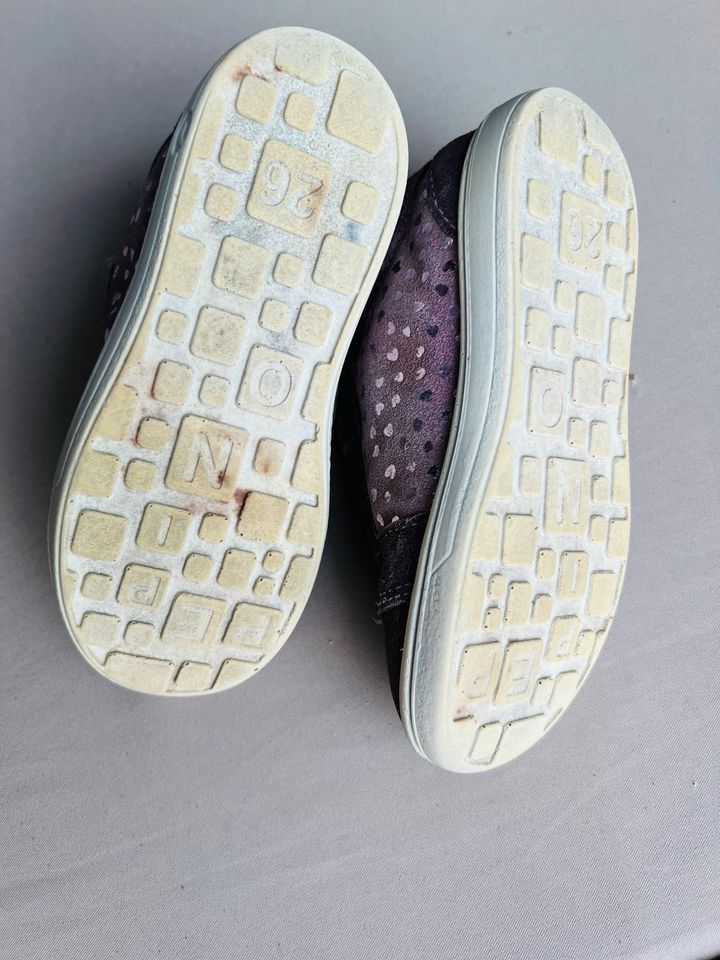 Pepino Sneaker Nadja-S purple (Lila) Gr. 26, aus 1.Hand in Lienen