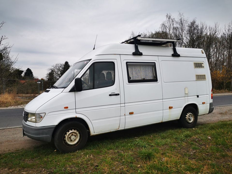 Mercedes Sprinter 212D Wohnmobil gebraucht Caravan Camper in Dresden