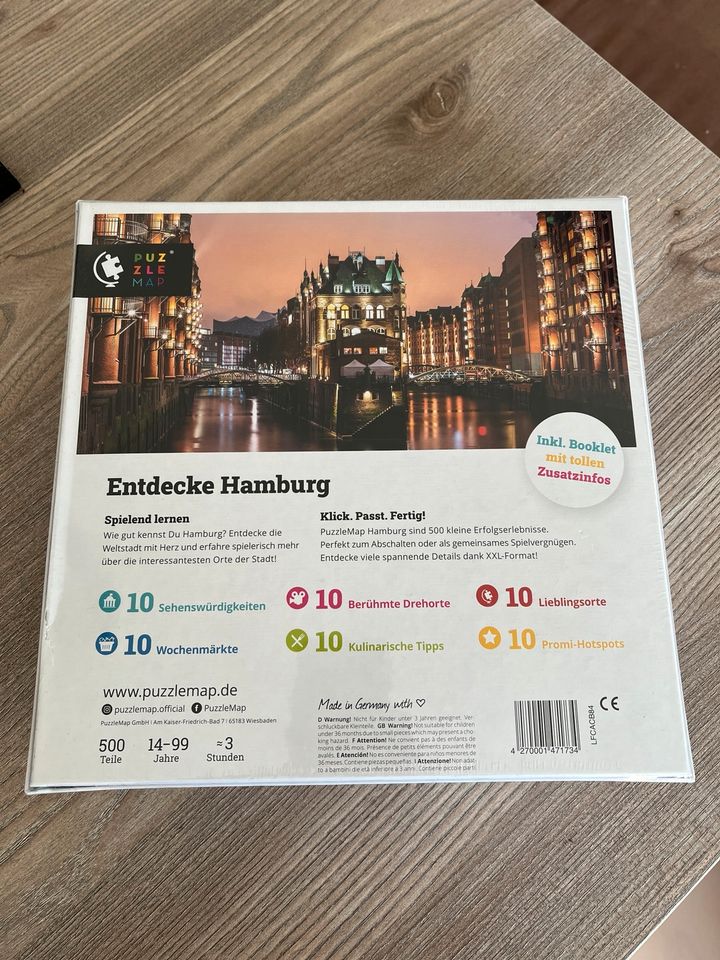 PuzzleMap Hamburg NEU in Belm