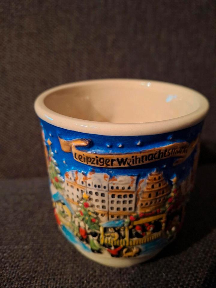 Leipzig Käthe Wohlfahrt Glühwein Tee Kaffee Becher Tasse in Remagen