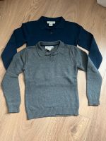 Zwei Strickpullover mit Stehkragen von H&M, Größe 122/128 Saarland - Mandelbachtal Vorschau