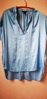 H&M Shirt blau glatt elegant Gr 36 Leipzig - Grünau-Ost Vorschau