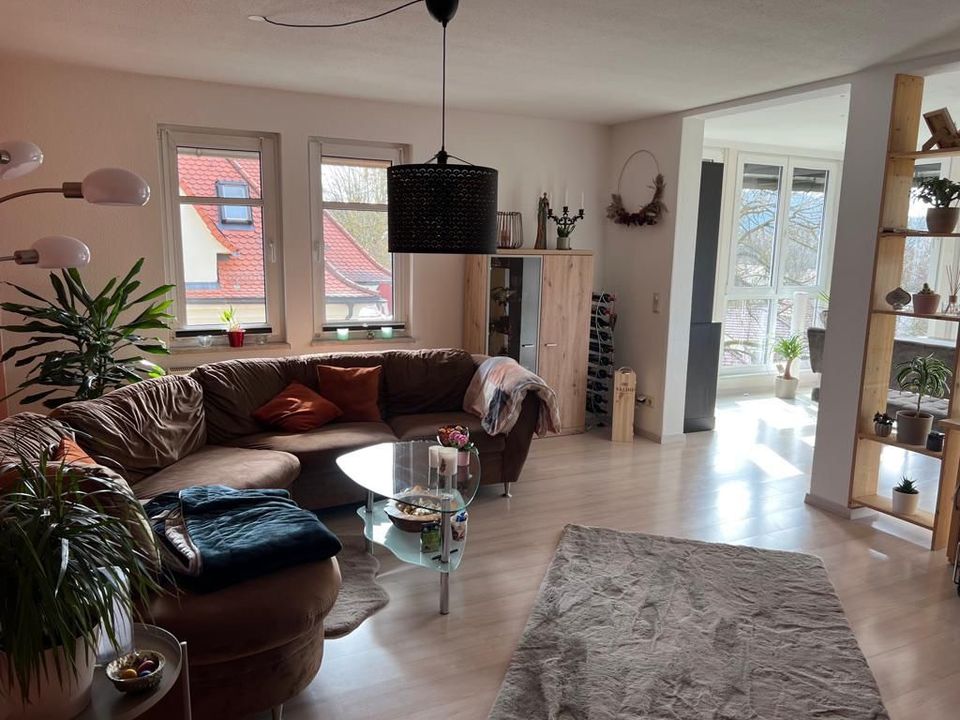 Villa: HBN geräumige 3 Zimmer-Wohnung mit Garten in Hildburghausen