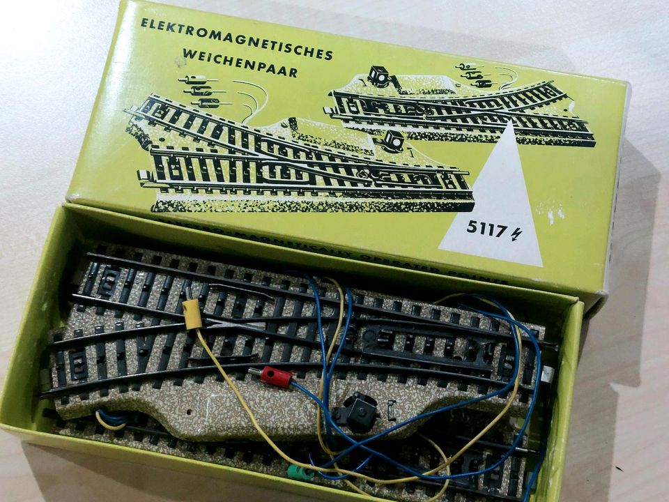 Märklin H0 M Gleis Weichen in Lindenfels