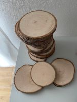 Baumscheiben gerade 18 Stück mit Rinde 8-10cm Durchmesser Deko Bayern - Höchstädt a.d. Donau Vorschau