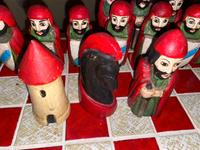 Alte Schachfiguren aus Holz ( span. Kunsthandwerk) Bielefeld - Dornberg Vorschau
