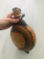 Boho Vintage Flasche Deko Holz Unikat Dekoration Vase Thüringen - Jena Vorschau