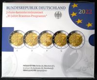 2-Euro SM-Set 2022 "35 Jahre Erasmus Pr." in Spiegelglanz Hessen - Wehretal Vorschau