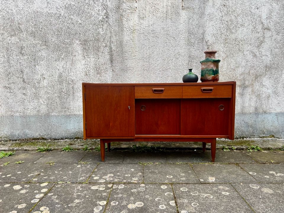 Midcentury Sideboard Vintage Teak Danish Design in Hürth