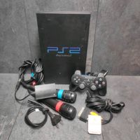 Playstation 2 PS2 Komplett Paket PAL SCPH 39004 Singstar Nordrhein-Westfalen - Harsewinkel Vorschau