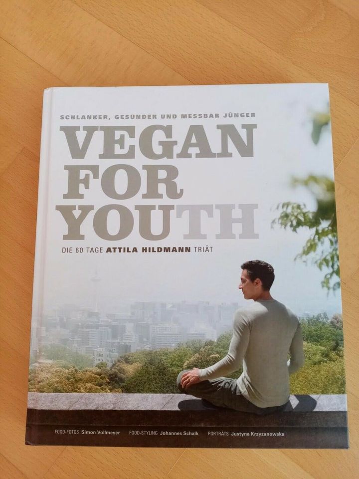 Attila Hildmann Vegan for youth Kochbuch Anti Aging Diät Buch in Hamburg