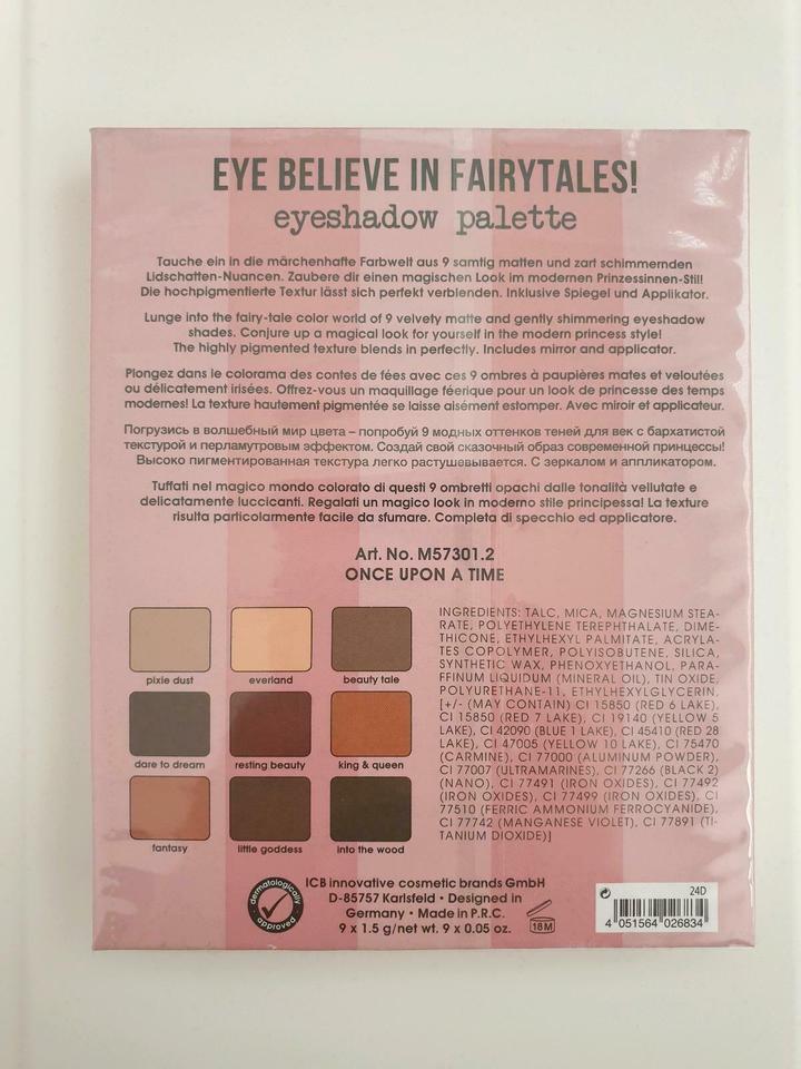 NEU & OVP Misslyn Eye believe in fairytales Eyeshadow Palette in Neuenkirchen