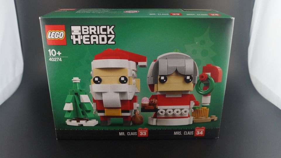 Lego Brick Headz 33 / 34 Mr Claus / Mrs Claus Weihnachten NEU OVP in Darmstadt