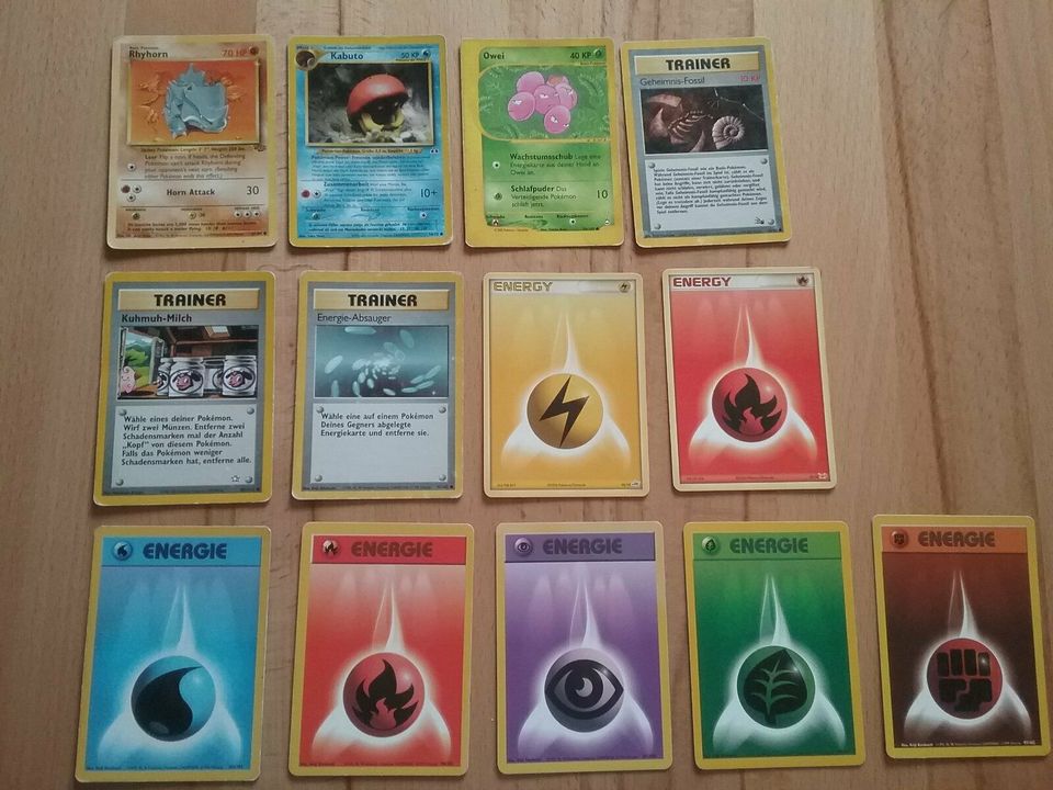 Pokemon-Karten Stückpreis 0,50€ in Heroldsbach