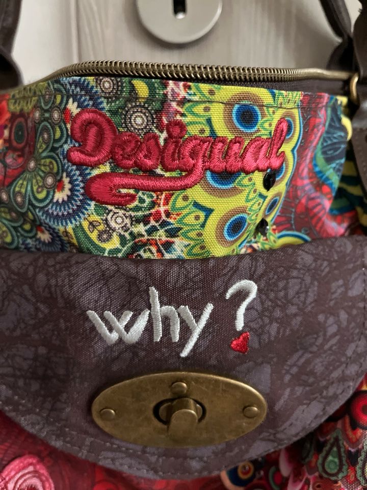 Desigual Handtasche Shopper selten benutzt in Neudorf-Bornstein