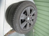 2 x Reifen 205/55R16 mit Stahlfelgen für BMW Baden-Württemberg - Leutenbach Vorschau