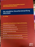 Die mündliche Steuerberaterprüfung 2023/2024 - 16.Auflage HDS Ver Wuppertal - Vohwinkel Vorschau