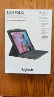 Logitech Slim Folio - IPad Hülle + Bluetooth Tastatur Hessen - Hofheim am Taunus Vorschau