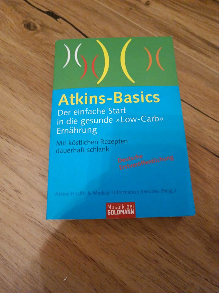 Atkins Basics Sachbuch Diät Kochbuch in Wichtshausen