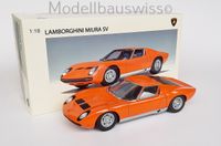 Lamborghini Miura SV Orange 1/18 1zu18 1:18 Neu, Selten, Top Baden-Württemberg - Waldshut-Tiengen Vorschau