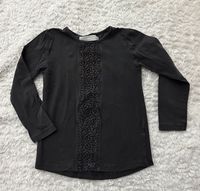 Mädchen Langarmshirt mit Häkelei dunkelgrau Größe 116 Zara Girls Bielefeld - Schildesche Vorschau