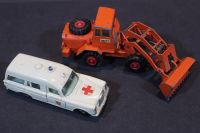 Matchbox King Size K-6 Mercedes "Binz" Ambulance K3 Hatra Tractor Düsseldorf - Eller Vorschau