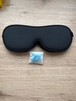 3D Schlafmaske Augenmaske blickdicht Maske  schwarz Hessen - Groß-Gerau Vorschau