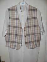 Longbluse Bluse/Weste Kombi Bonita,Gr.38,Viskose-Leinen,NEUWERTIG Hessen - Florstadt Vorschau