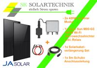 Balkonkraftwerk 840/800W Full Black Module Deye Wechselrichter Nordrhein-Westfalen - Windeck Vorschau