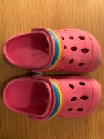 Clogs pink Regenbogen Größe 25 Rheinland-Pfalz - Nachtsheim Vorschau