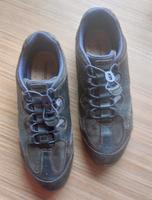 GEOX Sneaker Turnschuhe Gr. 41 Wildleder dunkelbraun/lila Bayern - Freudenberg (Oberpfalz) Vorschau