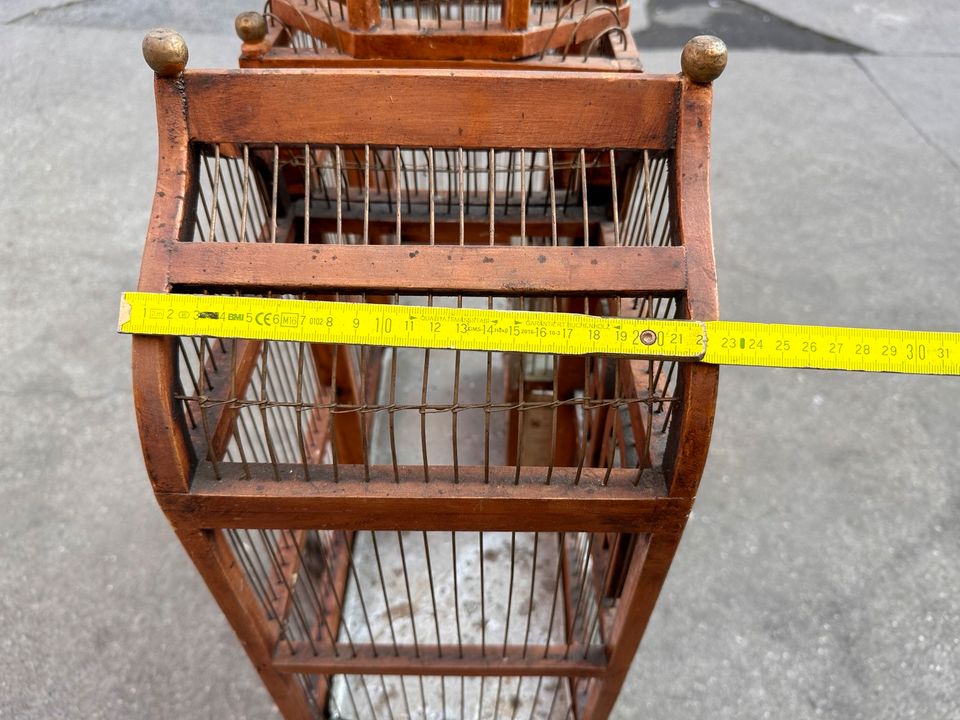 Vogelkäfig Vintage aus Holz in Berlin